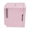 ELLE Home ESDAFX08PUEU Mini Frigorífico com Espelho de Maquilhagem LED 8L Lilás