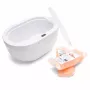 RIO PWAX-EU/1,1 Aquecedor de banho de parafina - 200W, capacidade 2,3kg, branco com detalhes lilás