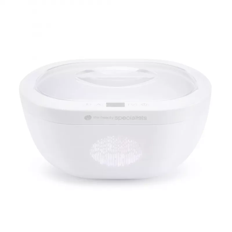 RIO PWAX-EU/1,1 Aquecedor de banho de parafina - 200W, capacidade 2,3kg, branco com detalhes lilás