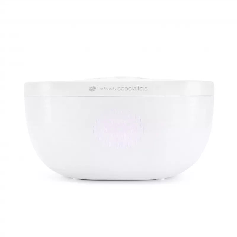 RIO PWAX-EU/1,1 Aquecedor de banho de parafina - 200W, capacidade 2,3kg, branco com detalhes lilás