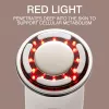 RIO FCAA-EU/1,0 máscara facial LED - terapia de luz vermelha, azul e verde, 150 LED, recarregável