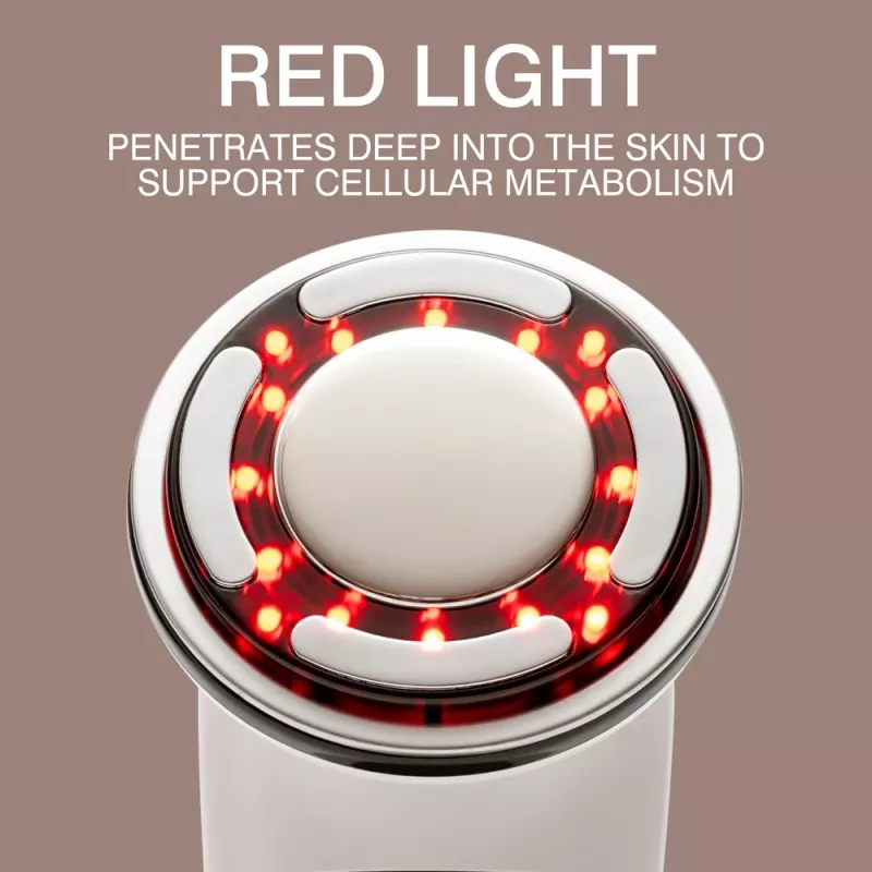 RIO FCAA-EU/1,0 máscara facial LED - terapia de luz vermelha, azul e verde, 150 LED, recarregável