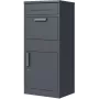 Phoenix Safe PB1121AAK caixa para encomendas grafite aço