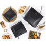 Salter EK6236VDE ActiGrill Everyday Grelhador elétrico, 1000 W, antiaderente, preto/prateado