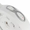 Progress EK3683PFVDE Máquina de cortar fiambre elétrica 150W lâmina de aço inoxidável serrilhada 190mm preto/prateado