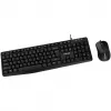 CANYON SET-1 Conjunto de teclado e rato com fio EN Preto