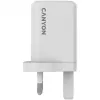 CANYON CU45AC Carregador de parede GaN 45W 1xPD 1xQC UK Branco