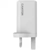 CANYON CU65ACC Carregador de parede GaN 65W 2xPD 1xQC UK branco