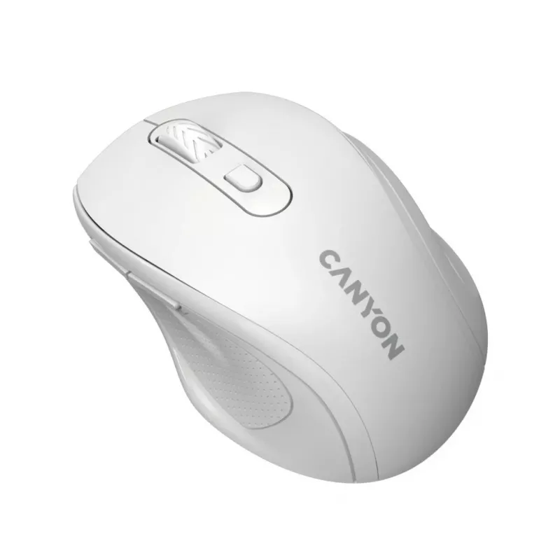 Canyon Rato sem fios de 6 botões branco