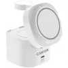 Canyon Suporte de carregamento sem fios 4 em 1, 30W máx., tamanho: 70x70x70,3mm, peso: 414g, com cabo de 1M, branco
