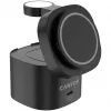 Canyon Suporte de carregamento sem fios 4 em 1, 30W máx., tamanho: 70x70x70,3mm, peso: 414g, com cabo de 1M, preto