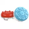 SteelSeries KontrolFreek Performance Thumbsticks Splash (Vermelho/Azul, 2 unid., para Nintendo Switch Joy-Cons e Nintendo Switch Lite)