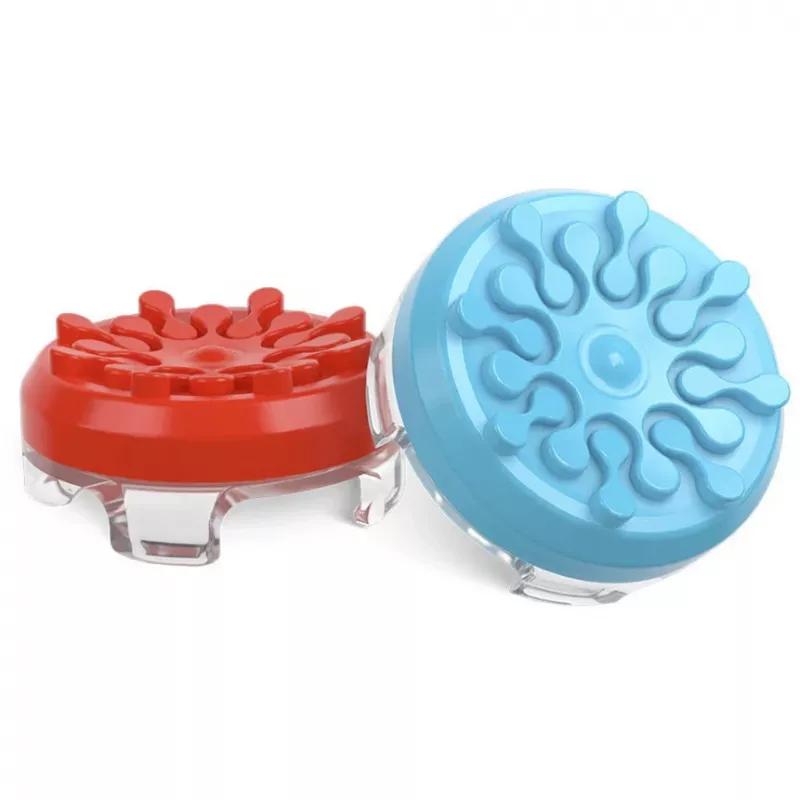 SteelSeries KontrolFreek Performance Thumbsticks Splash (Vermelho/Azul, 2 unid., para Nintendo Switch Joy-Cons e Nintendo Switch Lite)