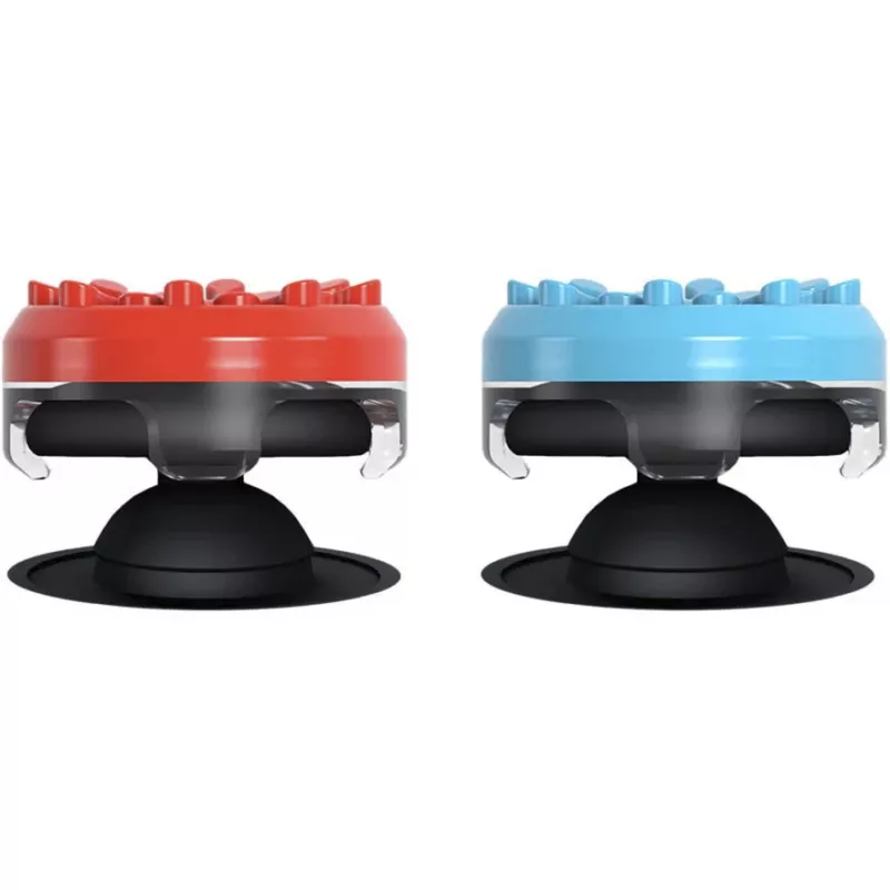 SteelSeries KontrolFreek Performance Thumbsticks Splash (Vermelho/Azul, 2 unid., para Nintendo Switch Joy-Cons e Nintendo Switch Lite)
