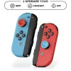 SteelSeries KontrolFreek Performance Thumbsticks Splash (Vermelho/Azul, 2 unid., para Nintendo Switch Joy-Cons e Nintendo Switch Lite)