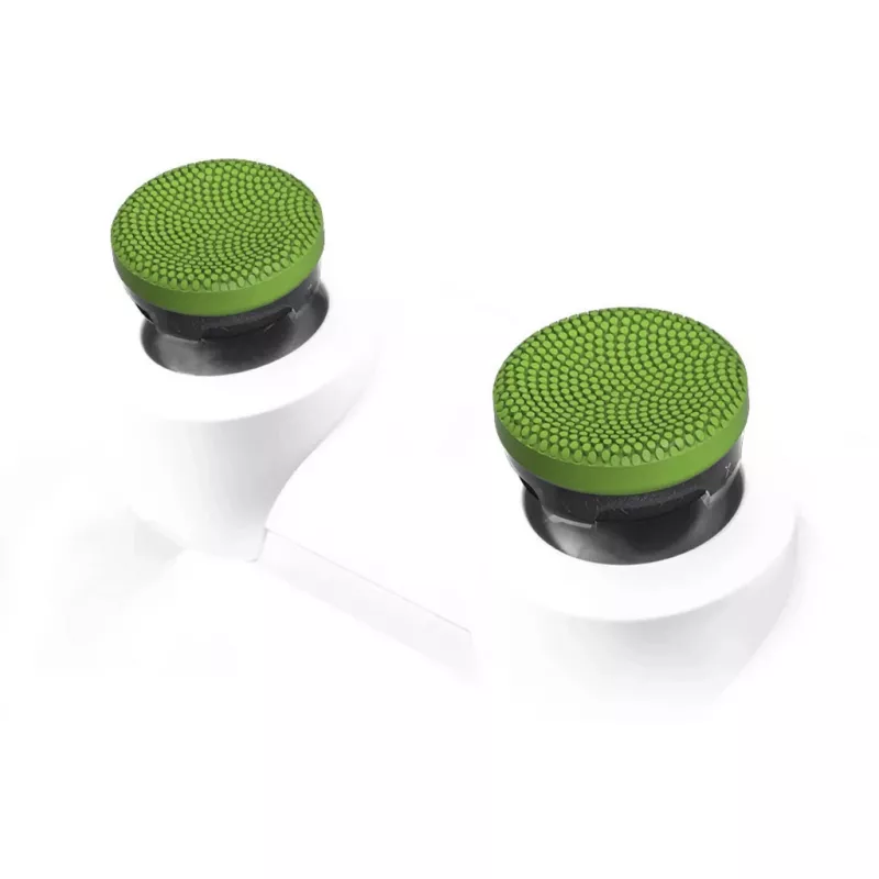 SteelSeries KontrolFreek Precision Sports Thumbsticks Football Edition (Verde/Preto, 2 unid., para comando PlayStation 5/4)
