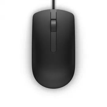 Rato ótico DELL Optical Mouse-MS116 preto com fio USB
