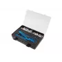 Kit de ferramentas de rede LANBERG NT-0303 - alicate de cravar, descarnador de cabos, 10x fichas RJ45 Cat.5e