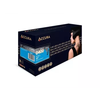 ACCURA Cartucho de toner Compatível HP N.º 507A (CE400A) Preto