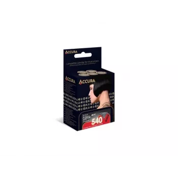 ACCURA Cartucho de tinta Compatível Canon PG-540XL Preto Alta Capacidade