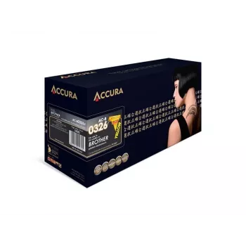 ACCURA Cartucho de toner Compatível Brother TN-326Y Amarelo