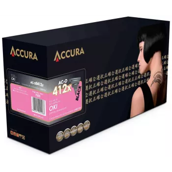 Accura Cartucho de toner Compatível Preto OKI 45807106 (7.000 páginas)