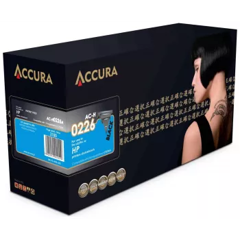 Accura Toner HP N.º 26A (CF226A) Substituição - Preto, Capacidade Standard, Compatível