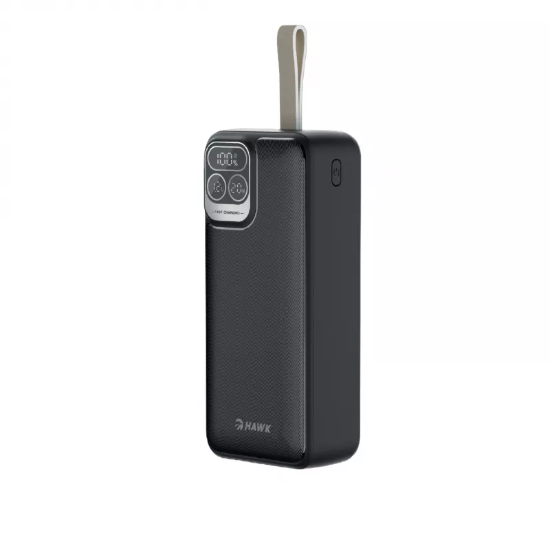 Power bank Hawk HW-PB30000 30000mAh preto