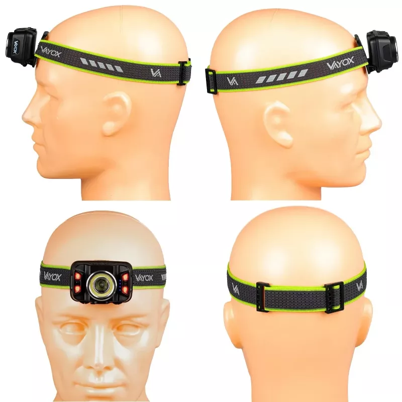 Projetor LED Vayox VA0025, 800x480, suporte Full HD, 1200 lúmenes, preto/branco