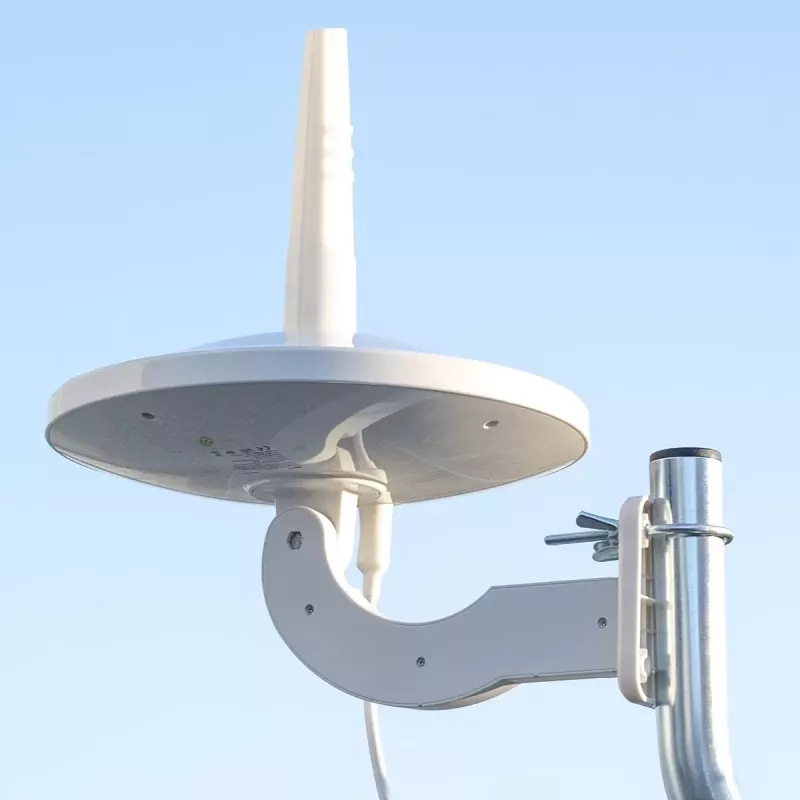 Antena omnidirecional VAYOX VA0066 DVB-T/T2 Digital720 Combo branca