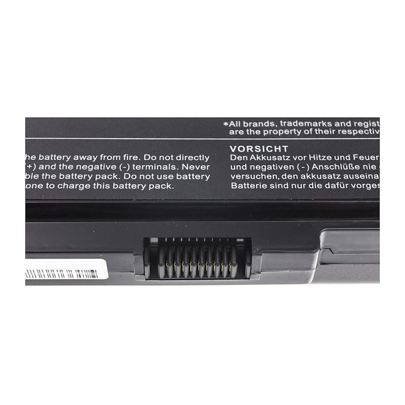 Bateria de portátil Green Cell PRO para Toshiba Satellite U500 L750 A650 C650 C655 PA3817U-1BRS 11,1V 6600mAh 9 células preta