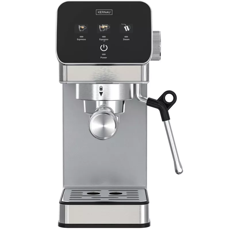 Kernau KCM 131 máquina de café expresso, 15 bar, 900 W, depósito de água de 0,9 l, café moído e ESE