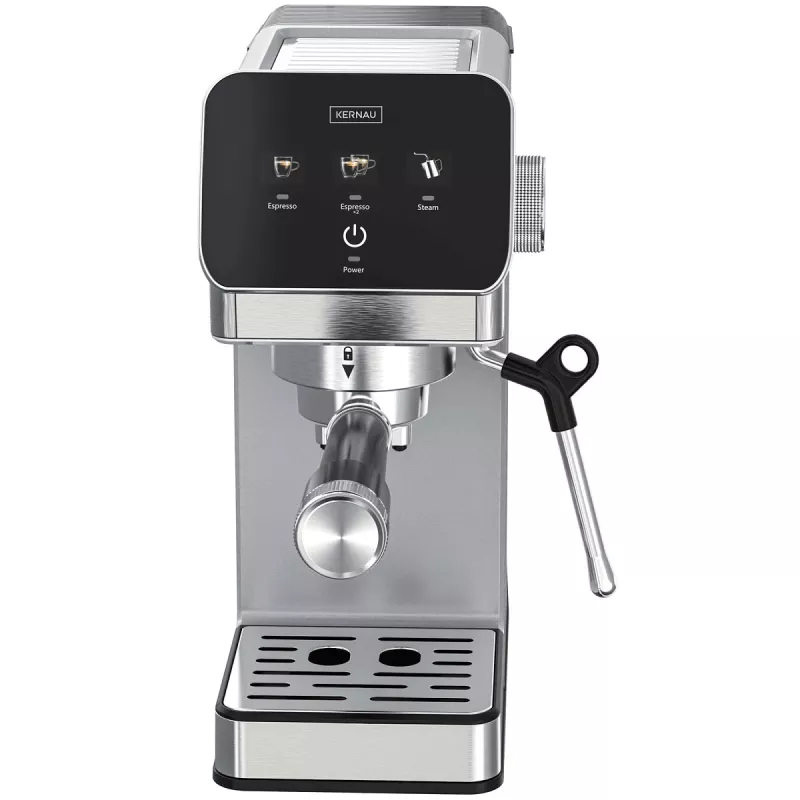 Kernau KCM 131 máquina de café expresso, 15 bar, 900 W, depósito de água de 0,9 l, café moído e ESE
