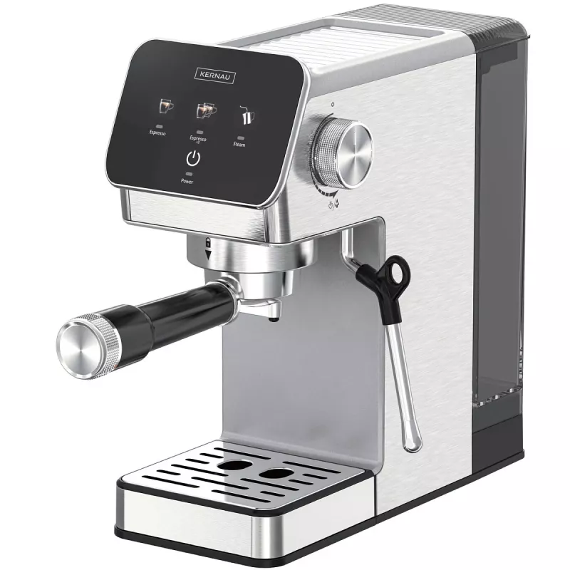 Kernau KCM 131 máquina de café expresso, 15 bar, 900 W, depósito de água de 0,9 l, café moído e ESE