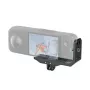 PULUZ Suporte adaptador horizontal vertical com parafuso de 1/4 polegadas e sistema GoPro para Insta360 X4 / Insta360 X5 / PU982B