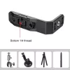 PULUZ Suporte adaptador horizontal vertical com parafuso de 1/4 polegadas e sistema GoPro para Insta360 X4 / Insta360 X5 / PU982B