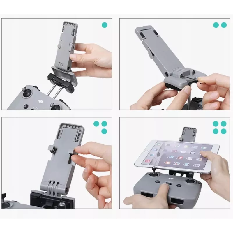 SUNNYLIFE Suporte para tablet para DJI Mavic Mini 2 / Air 2 / Air 2S - cinzento