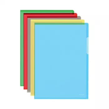 Bene Capas de documentos A4 150 mícron brilhante HPVC transparente pack de 100