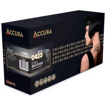 Accura Cartucho de toner compatível preto Brother TN-423BK High Yield