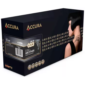 ACCURA Cartucho de toner compatível Brother TN-B023 preto 2000 páginas