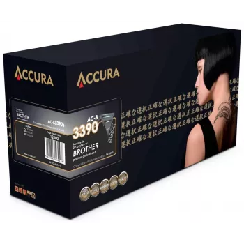 Accura Cartucho de toner compatível Brother TN-3390 preto alto rendimento