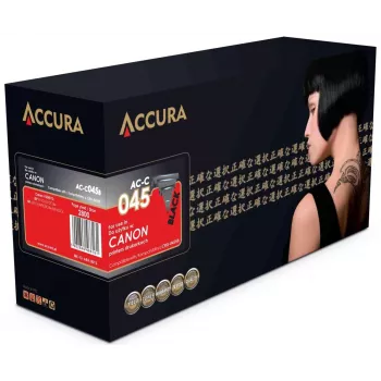 ACCURA Cartucho de toner compatível Canon CRG-045HB preto alto rendimento