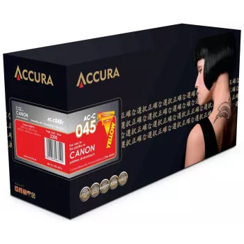 Accura Cartucho de toner compatível Canon CRG-045HY, amarelo, alto rendimento