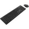 Teclado de membrana com fio tamanho completo Accura Delano ACC-K1306 com iluminação RGB, preto