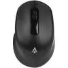 Teclado de membrana com fio tamanho completo Accura Delano ACC-K1306 com iluminação RGB, preto