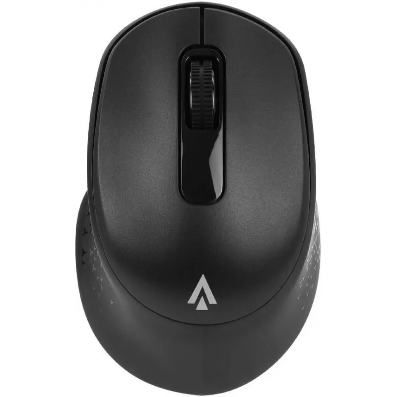 Teclado de membrana com fio tamanho completo Accura Delano ACC-K1306 com iluminação RGB, preto