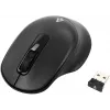 Teclado de membrana com fio tamanho completo Accura Delano ACC-K1306 com iluminação RGB, preto