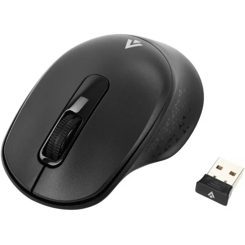 Teclado de membrana com fio tamanho completo Accura Delano ACC-K1306 com iluminação RGB, preto