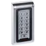 Cadeado de combinação ATLO-KRM-821 - cadeado de 3 rodas reconfigurável, caixa de liga de zinco, arco de aço, preto