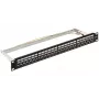 DELTA ENERGY SYSTEMS (SWITZERLAND) AG painel de ligação Keystone PP-24/RJ-FX/6AC2 - 24 portas Cat.6A FTP 1U preto